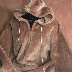 Fluffy hoodie